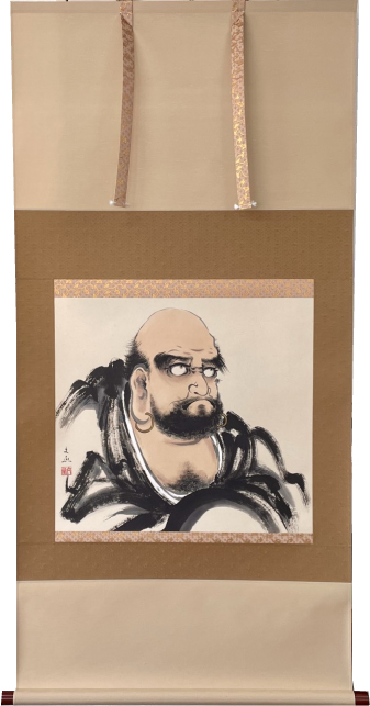 オリジナル達磨大師の掛軸