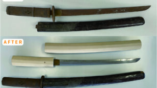 日本刀の研ぎ事例