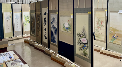 掛軸・絵画展in米子市