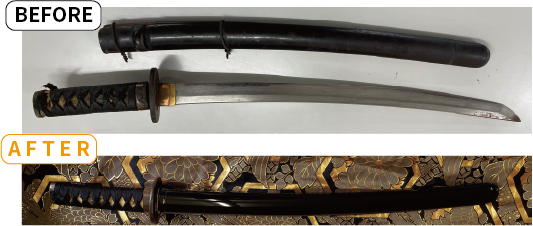 刀剣外装の新調|岡山県新見市