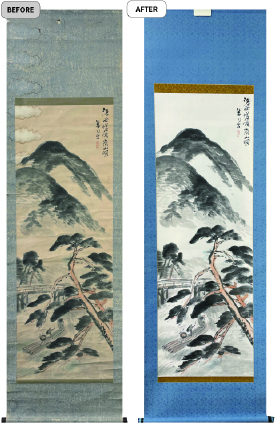 掛軸修復