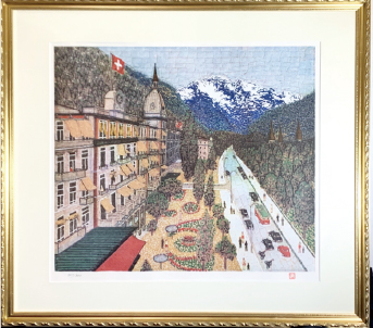 山下清スイスの町